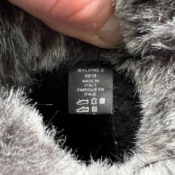 Santana Canada Maldine 2 Boots Women's Size 7 Black Leather Faux Fur Winter Boot - Picture 13 of 15